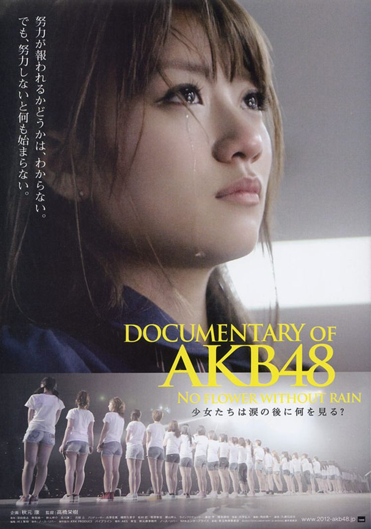 DOCUMENTARY of AKB48 No flower without rain 少女たちは涙の後に何を見る？ ポスター画像