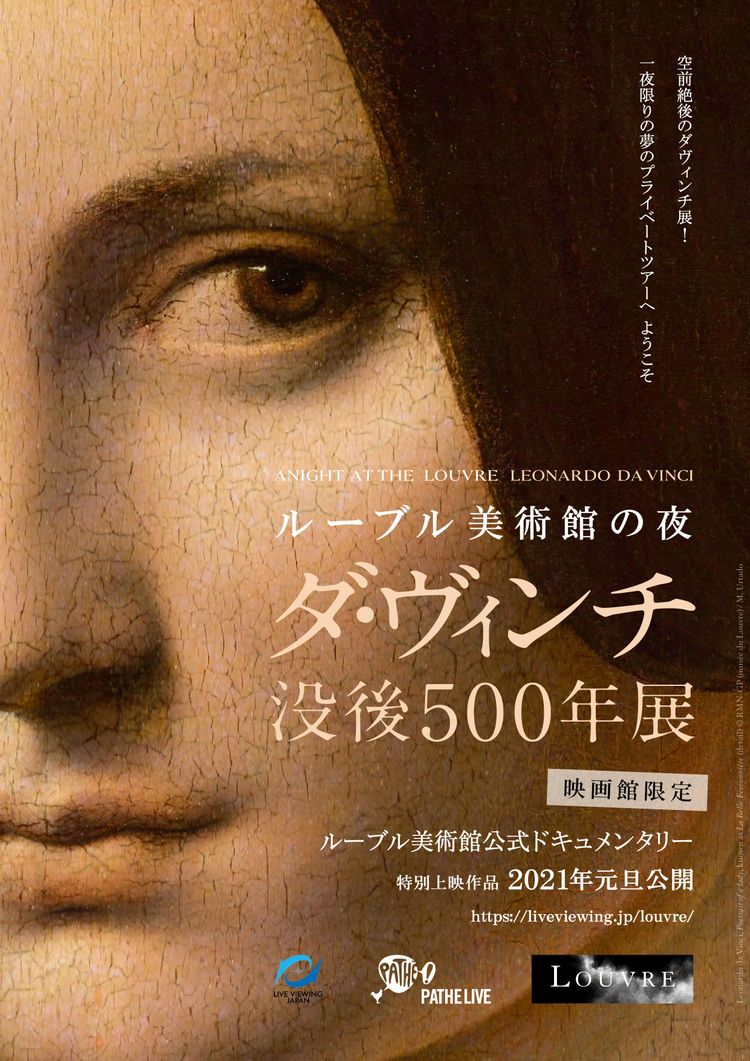 ルーブル美術館の夜 ― ダ・ヴィンチ没後500年展 ポスター画像