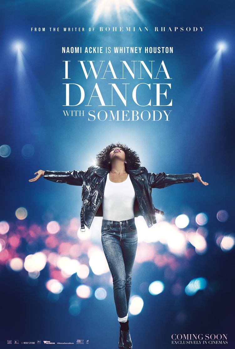 ホイットニー・ヒューストン  I WANNA DANCE WITH SOMEBODY ポスター画像