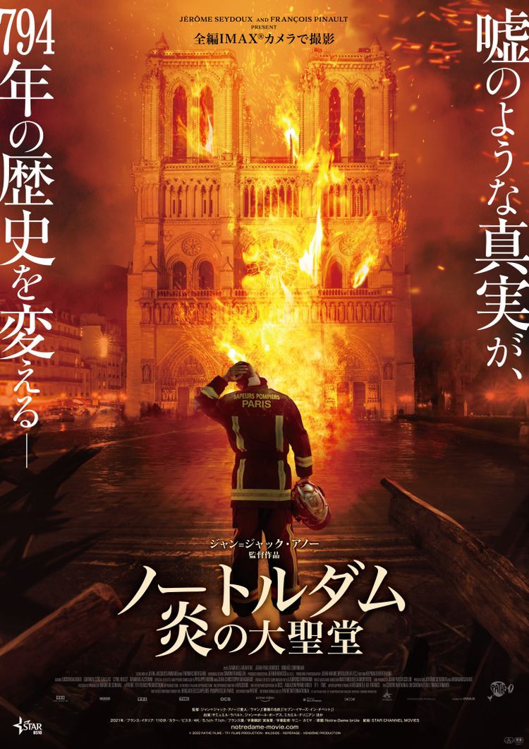 ノートルダム 炎の大聖堂 ポスター画像