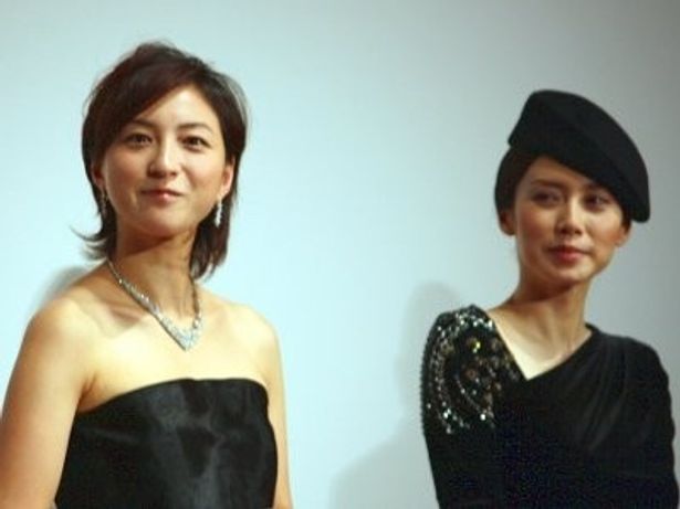 広末涼子(左)、中谷美紀は本作への満足度の高さを語った