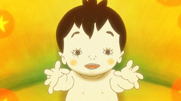 映像作家7人によるオムニバス『Genius Party』(07)の中の一篇『夢見るキカイ』。無垢な赤ん坊が入り込んだシュールな世界を描く