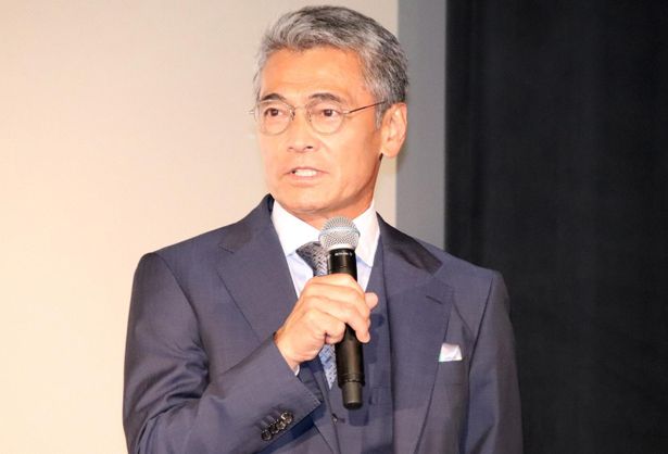 舞台挨拶に登壇した渡辺裕之