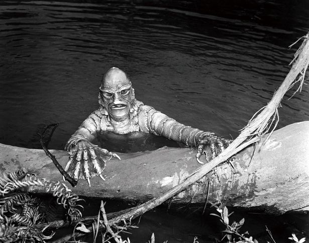 【写真を見る】ユニバーサル・モンスターの『大アマゾンの半魚人』(54)