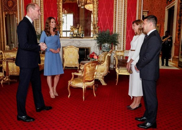 ウクライナの大統領夫妻をバッキンガム宮殿へ招待した、ウィリアム王子とキャサリン妃