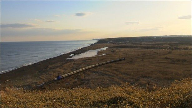 釧路の大湿原を走る姿には、どことなく寂しさが感じられる1枚