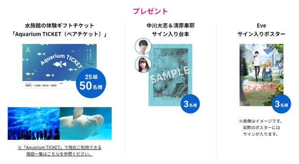 ジョゼと虎と魚たち 挿入歌 Eve 心海 が4日より先行配信 サインが当たる投稿キャンペーンも 最新の映画ニュースならmovie Walker Press