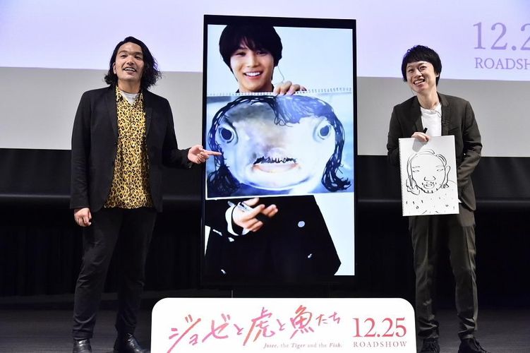 『ジョゼ虎』大阪イベントで、中川大志がM-1ファイナリストの見取り図とリモート漫才に挑戦！