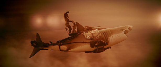 空飛ぶジェットサメに乗って、ナチスのゾンビ軍団が世界を恐怖に陥れる『スカイ・シャーク』