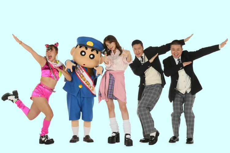 映画「クレヨンしんちゃん」最新作に仲里依紗、フワちゃん、チョコレートプラネットが出演！