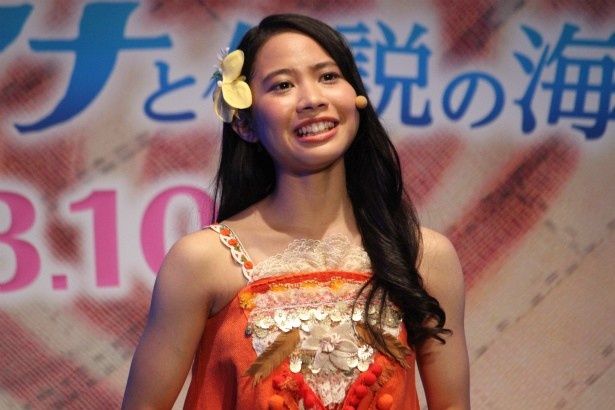 夏木マリ モアナと伝説の海 のイベントで緊張してやり直し 失礼しました 最新の映画ニュースならmovie Walker Press