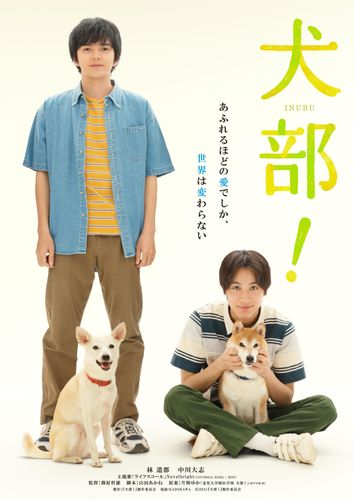 林遣都、中川大志共演『犬部！』7月22日公開決定！愛あふれるティザービジュアルも到着