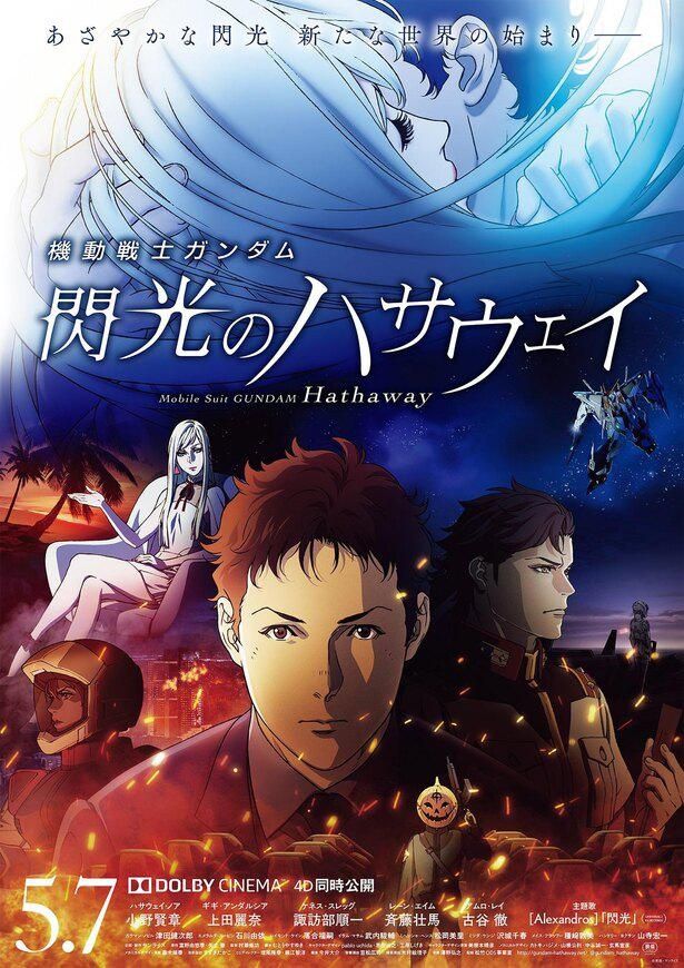 『機動戦士ガンダム 閃光のハサウェイ』は611日(金)劇場公開