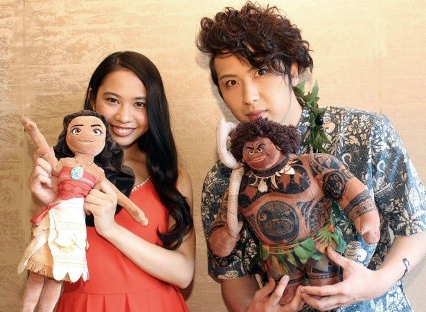 『モアナと伝説の海』で声優に初挑戦した屋比久知奈と尾上松也