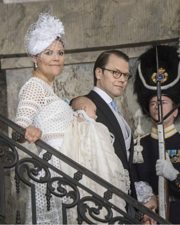 スウェーデンのヴィクトリア皇太子とダニエル王子夫妻