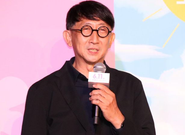 『漁港の肉子ちゃん』完成報告会に出席した渡辺歩監督