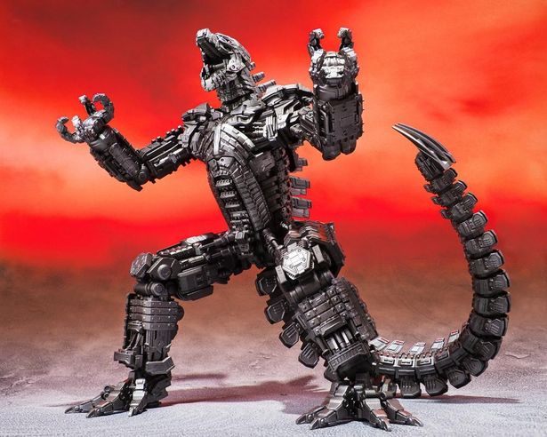 体に備えられた大砲まで動くのはファンからしたらたまらない！(「S.H.MonsterArts MECHAGODZILLA FROM GODZILLA VS. KONG (2021)」)