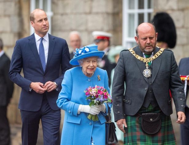 同日、ウィリアム王子はエリザベス女王と共に公務へ赴いていた