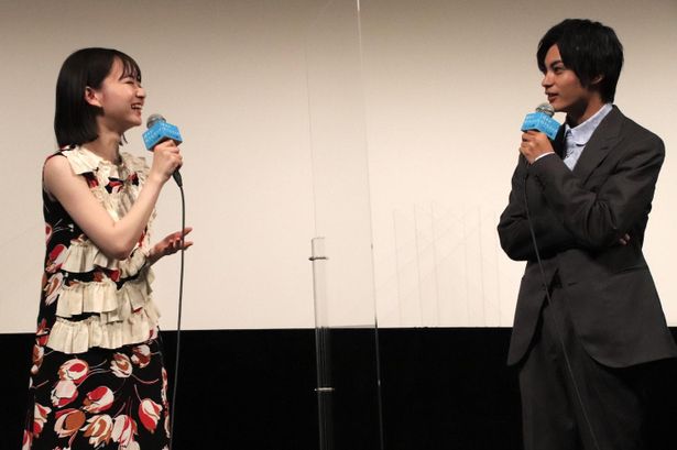 『彼女が好きなものは』完成披露試写会の様子