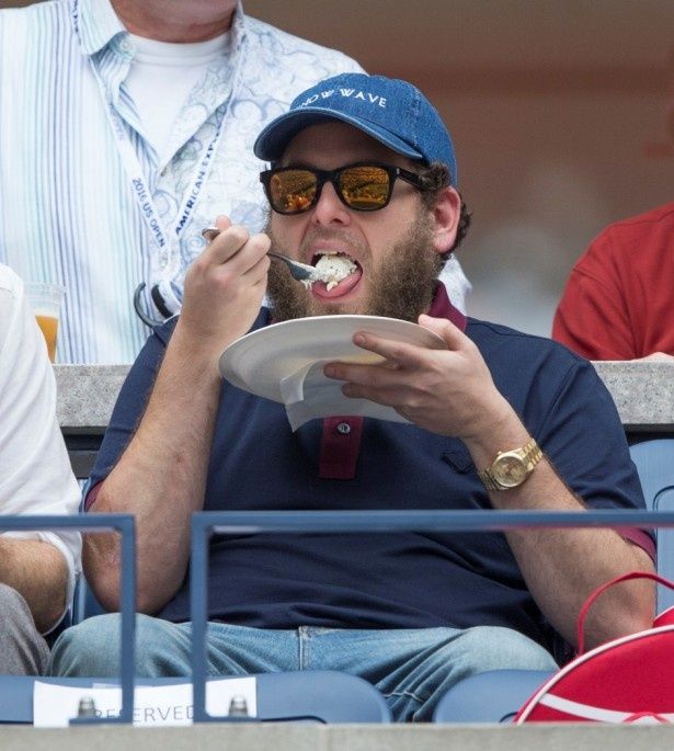 昨年のテニス全米オープンでは、ご飯を食べながら観戦していた