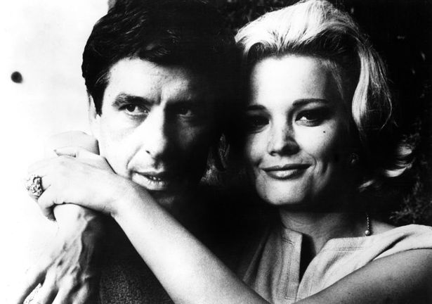 ジョン・カサヴェテスと、『オープニング・ナイト』主演で妻のジーナ・ローランズ。2人は12本もの作品でタッグを組んだ