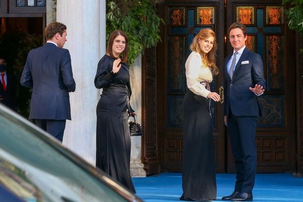 ベアトリス王女夫妻、ユージェニー王女夫妻はギリシャのロイヤルウェディングに出席