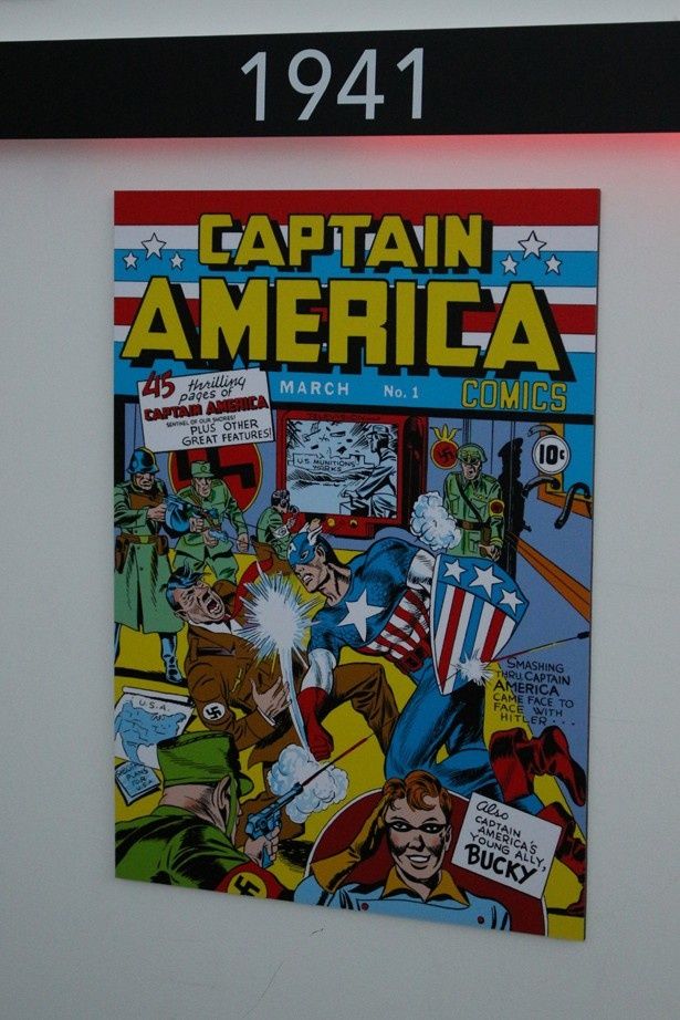 1941年出版のキャプテン・アメリカ