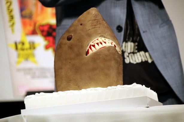 サメ型ケーキ