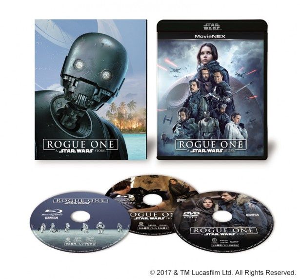 『ローグ・ワン/スター・ウォーズ・ストーリー』は4月28日(金)MovieNEX発売、4月19日(水)先行デジタル配信開始