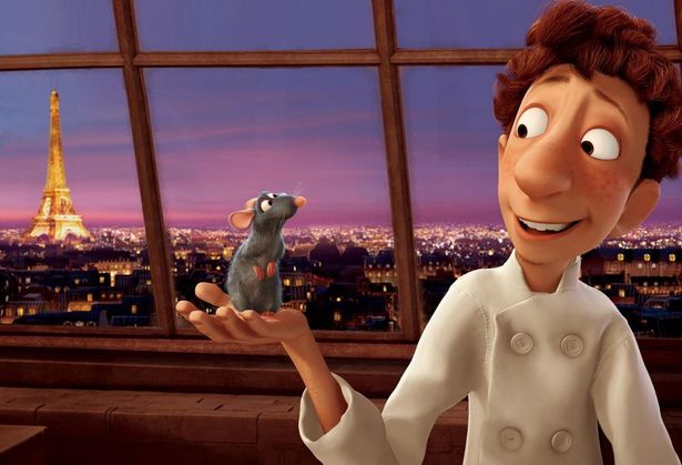 パリで一番のシェフになりたいネズミと、料理下手な見習いシェフのコンビが活躍する『レミーのおいしいレストラン』