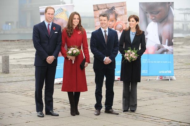 2011年には、ウィリアム王子とキャサリン妃が一緒にデンマークを訪問