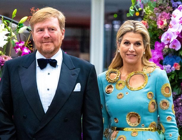 オランダのウィレム＝アレクサンダー国王とマクシマ王妃
