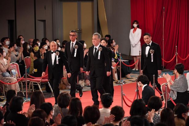 第45回日本アカデミー賞の授賞式の様子