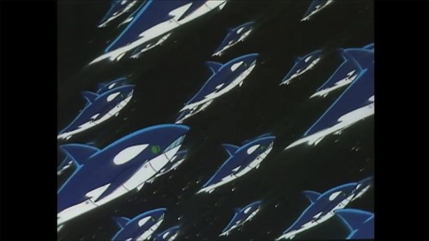 『映画ドラえもん のび太の宇宙小戦争』に登場したサメ型の無人戦闘機