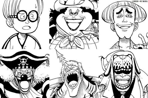 実写ドラマシリーズ「ONE PIECE」には、ガープをはじめ、コビーやアルビダ、ヘルメッポ、バギー、アーロンらが登場する