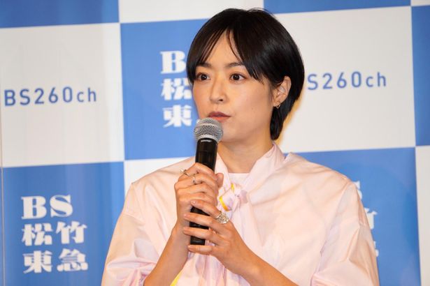 BS松竹東急開局記念特別企画ドラマスペシャル 「夜のあぐら　～姉と弟と私～」記者会見の様子