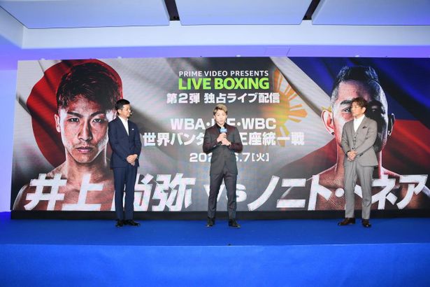 Prime Video Presents Live Boxingの第2弾は、井上尚弥選手とノニト・ドネア選手のタイトルマッチ