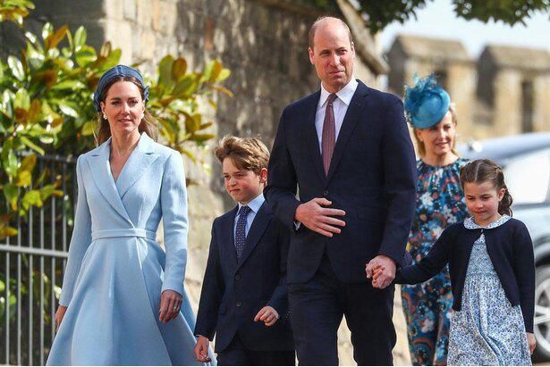 先日は、ジョージ王子＆シャーロット王女と仲良くイースター礼拝へ向かったウィリアム王子