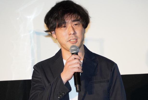『メタモルフォーゼの縁側』世界最速上映会イベントに登壇した狩山俊輔監督