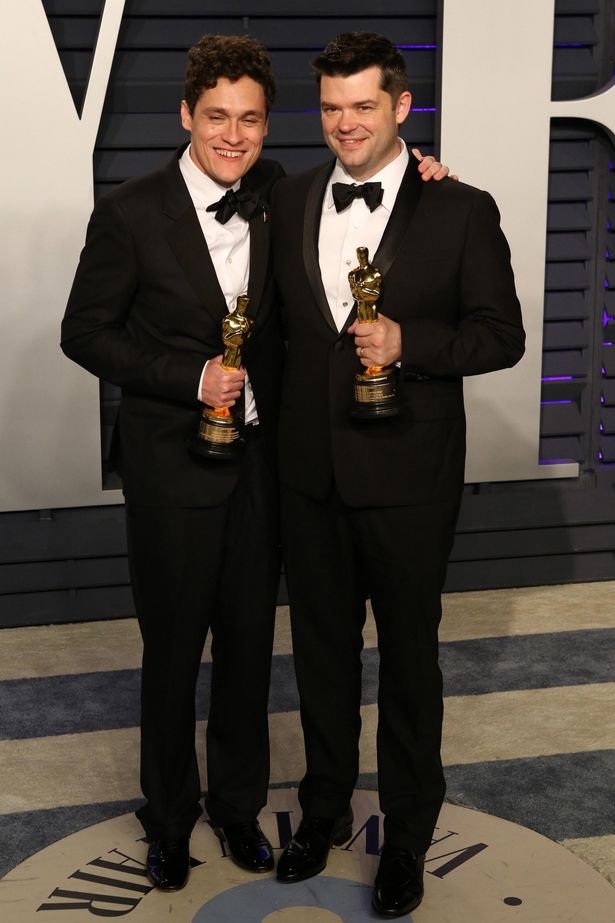 前作でオスカーを受賞した、脚本・プロデュ―スを手掛ける名コンビ、フィル・ロード(写真左)&クリス・ミラー(右)