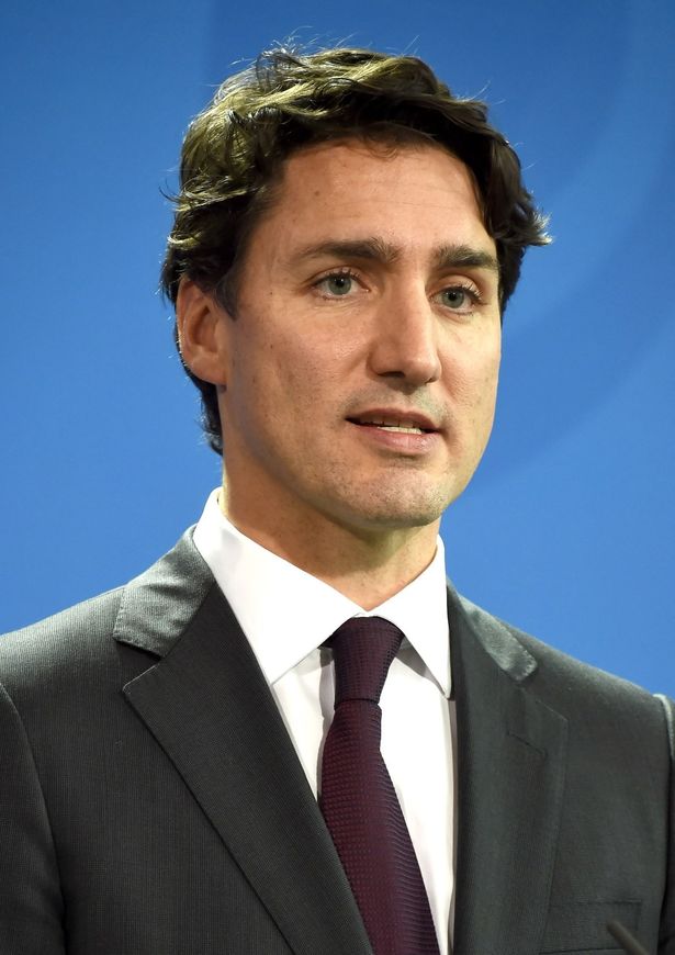 こちらはカナダのジャスティン・トルドー首相（45）