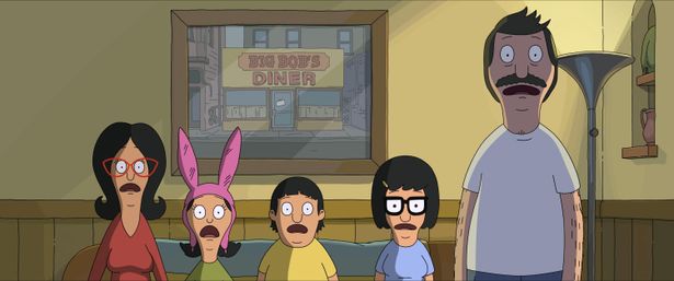 3位には人気アニメの劇場版『The Bob's Burgers The Movie』が初登場