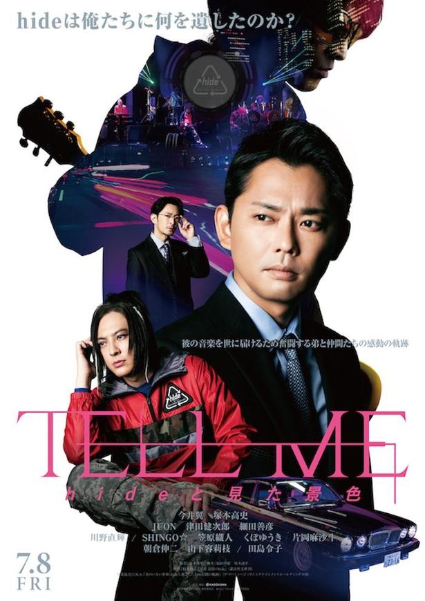 『TELL ME 〜hideと見た景色〜』は7月8日(金)公開！