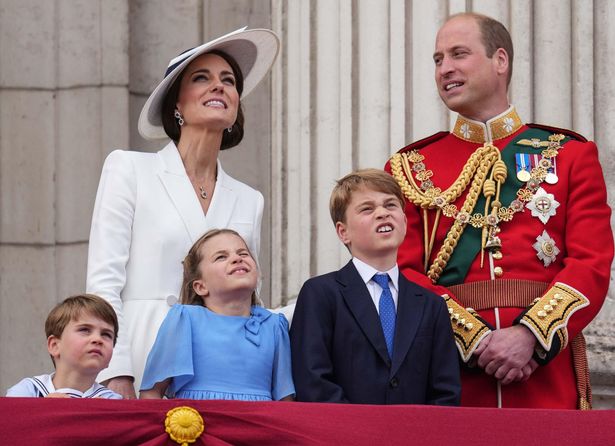 ウィリアム王子一家が揃ってパレードに出席した