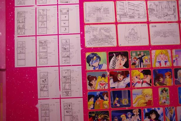 「美少女戦士セーラームーンミュージアム」では アニメ版のコンテや設定資料などをたっぷり展示！