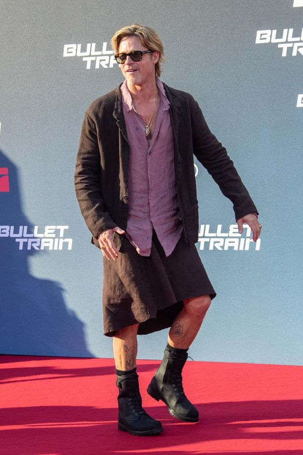 引退はなし ブラッド ピット スカートファッションなどが示す新たな人生哲学 画像2 9 最新の映画ニュースならmovie Walker Press