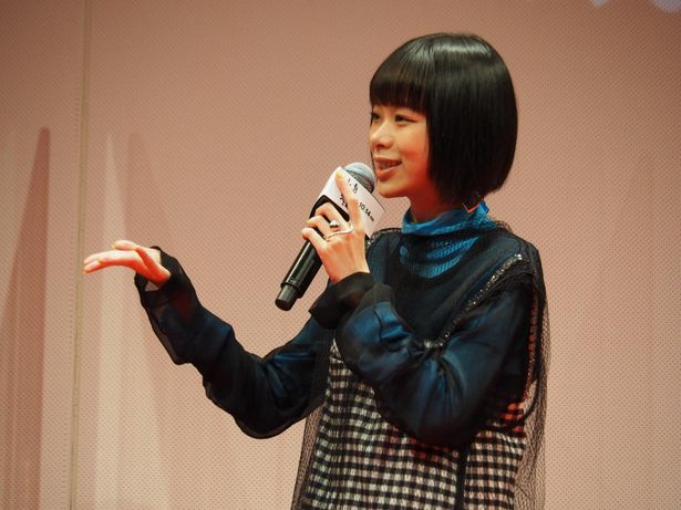 『もっと超越した所へ。』完成報告試写会の様子