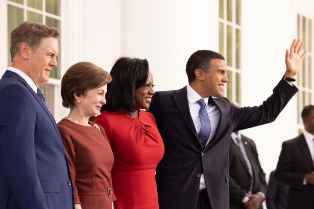 ホワイトハウス入りした際の、オバマ夫妻の緊張や戸惑いも描かれる
