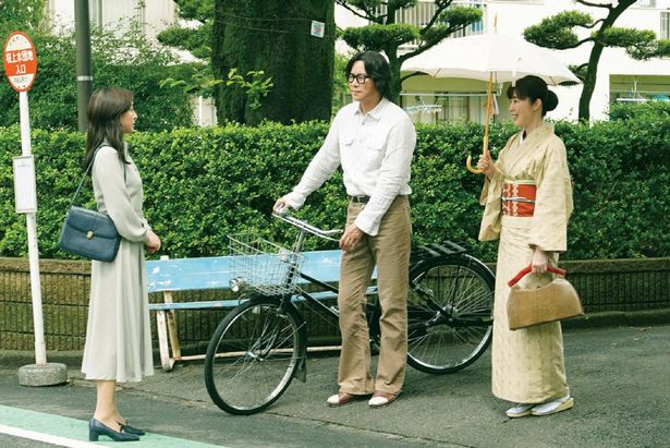 広末涼子演じる白木の妻、笙子と白木、長内が対面するシーン