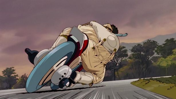 シロツグが宇宙服を来たままリイクニのもとへとバイクで向かうシーンも実際に乗っているかのような臨場感だ